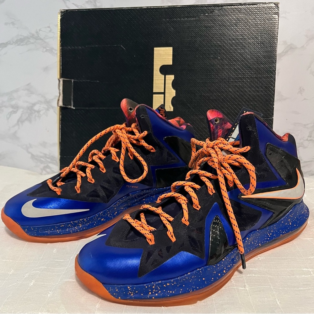 Size 12 - Nike LeBron 10 P.S Elite Superhero